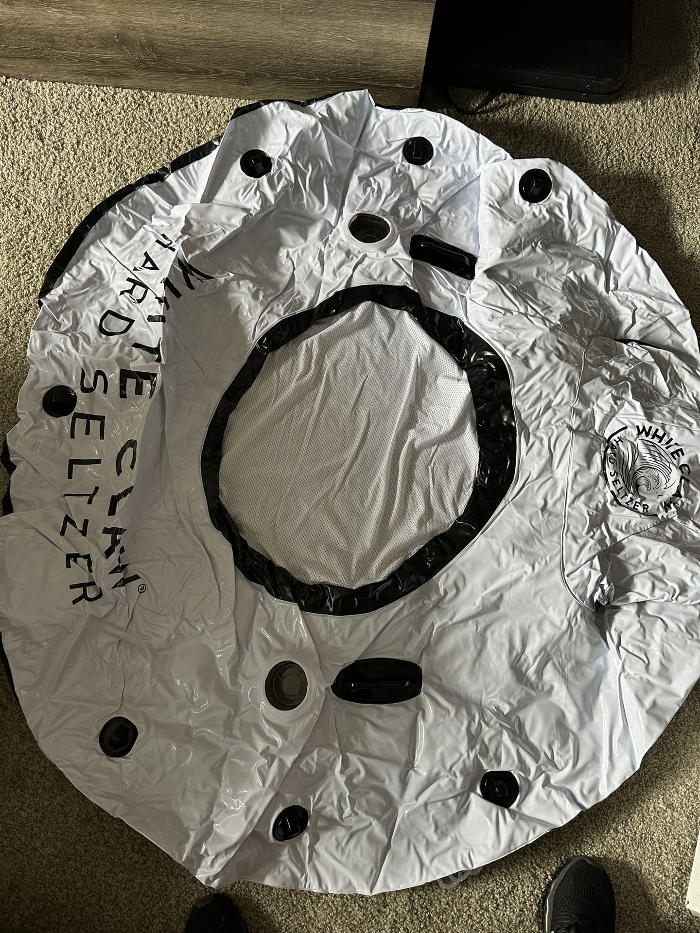 White Claw Pool Float