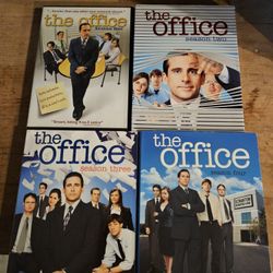 The Office Seasons 1 - 4 dvd.