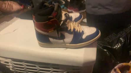 Jordan 1 Retro High OG Union LA "Storm Blue"