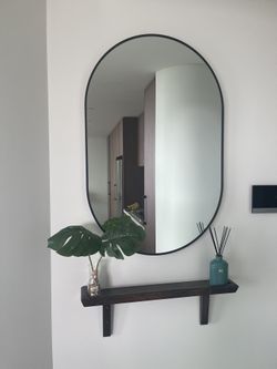 Mirror And Shelf Set