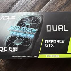 GEFORCE GTX 1660 Super Dual Fan 6GB OC edition