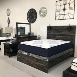 [OM] 🟪 Only $45 initial then take it home 🏡 Brand New  Drystan Bedroom Set