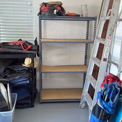 Metal Shelving Unit