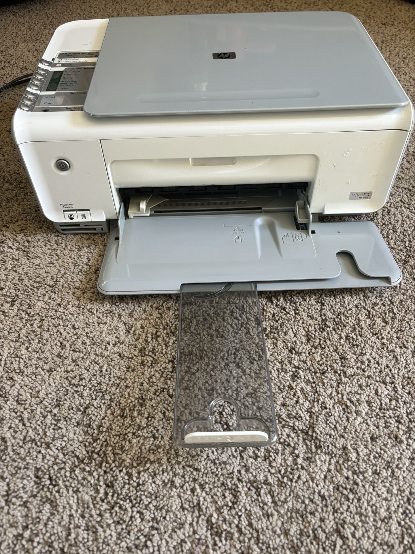 HP Photosmart C3180 Printer Scanner Copier