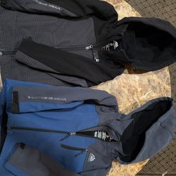 Snozu Boys “Extreme Gear” Hooded Coats - Both Size XS - 5/6  / Priced per Coat  