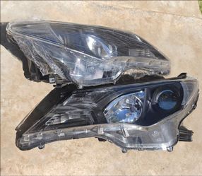 13-15 Toyota Rav4 Projector Headlights Luces Calaveras Micas Faros Faroles Headlamps Focos
