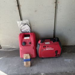 Honda 2000i Generator With Aux Fuel Tank