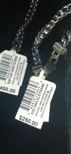 Men’s fox chain necklace 22 inch