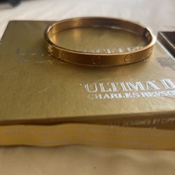 Charles Revson Cartier Love Bracelet 