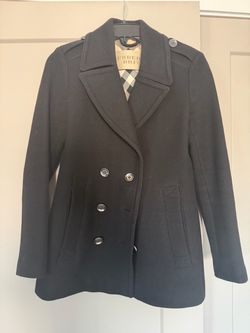 Burberry Double breasted pea coat