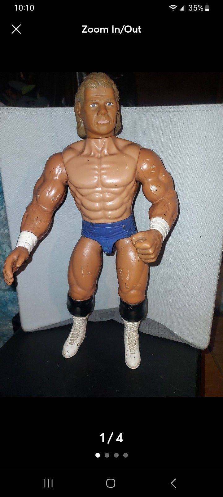 1991 Galoob WCW Lex Luger 14" Figure 