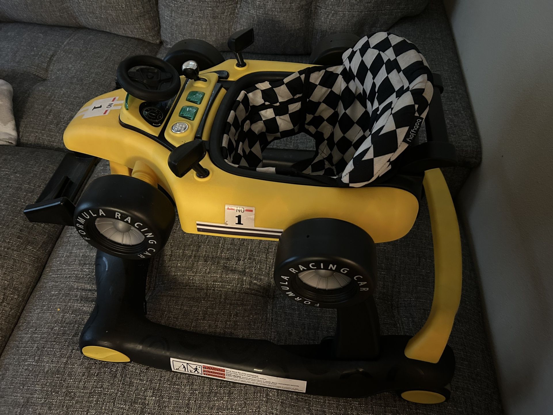 Baby Joy Racecar Walker