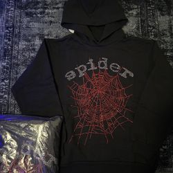OG Rhineston SP5der Hoodie Size M And L
