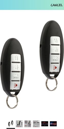 2*Replacement Smart Remote Key Fob 4B for Infiniti M35 M45 2006-2010 - CWTWBU618