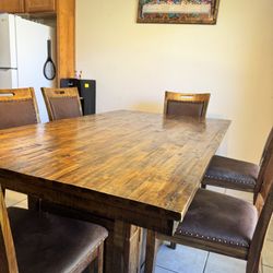 Wood Dinning Table 