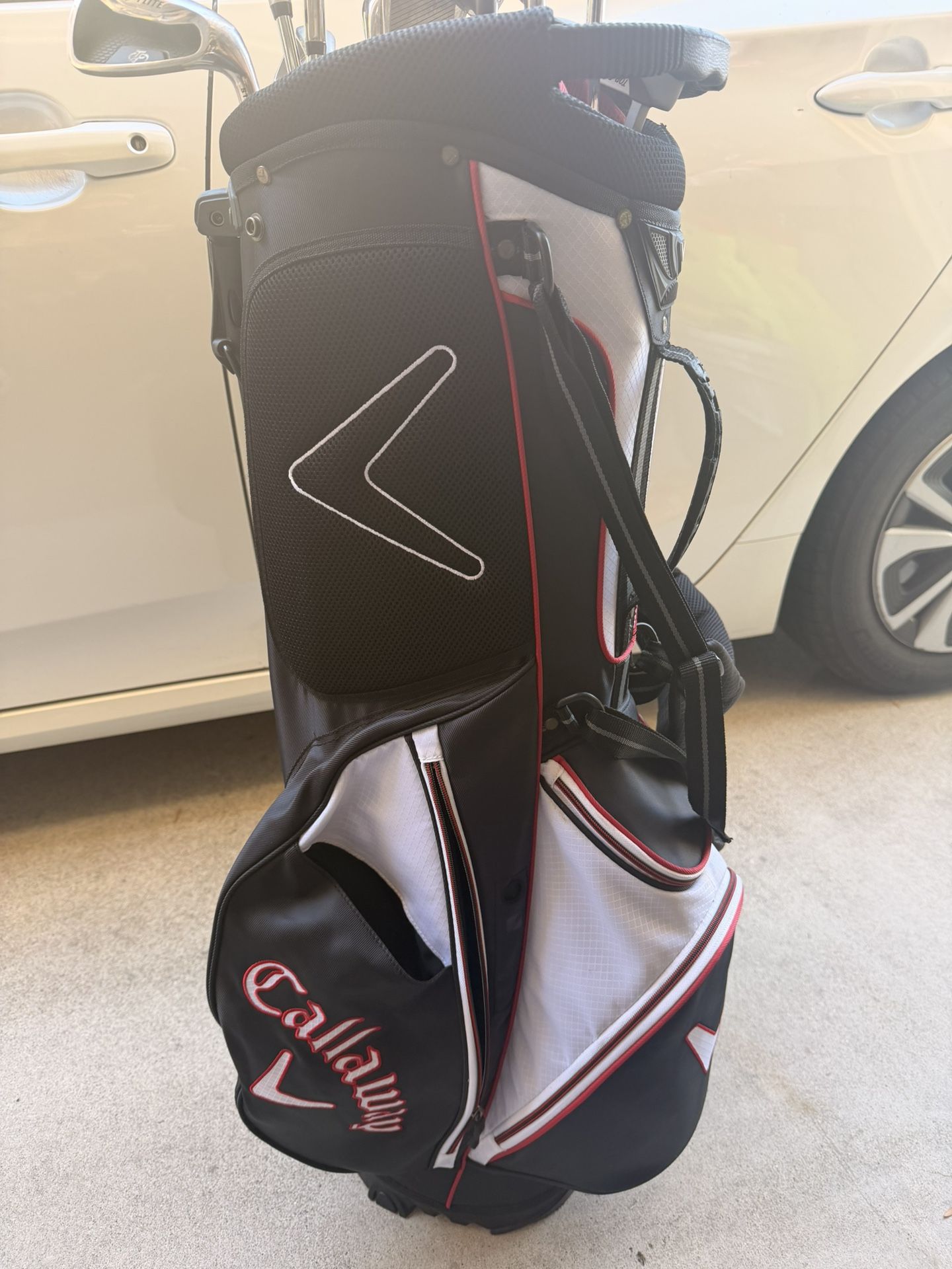 Golf clubs + Bag
