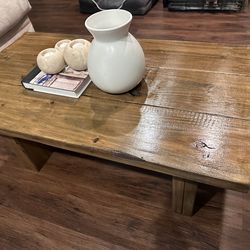 Hand made coffee table