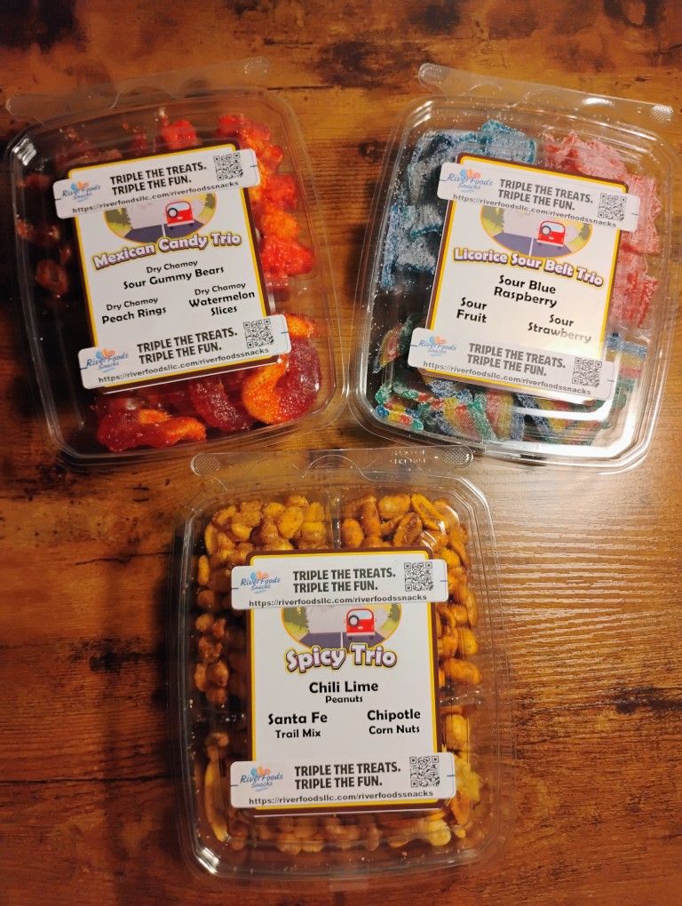 π₯Ύ Trail Mix Trio - RiverFoods Snacks