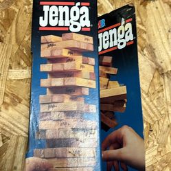 Family games Jenga & dominos