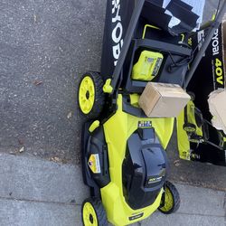 40V HP Brushless 20 in. Cordless Battery Walk Behind Push Lawn Mower with 6.0 Ah Battery and Charger