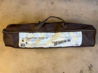 Mossy Oak “Country” Deluxe Camo Folding Cot