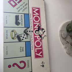 1985 Monopoly Board Game 