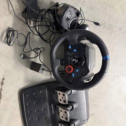 Logitech G29 + Logitech Shifter