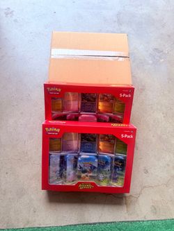 Pokémon ascended hero mini tins 5pk $85 each 5pk set !!