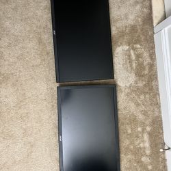 2 Acer LED Monitors(27”) For Sale