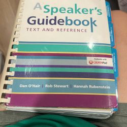 A Speakers Guidebook