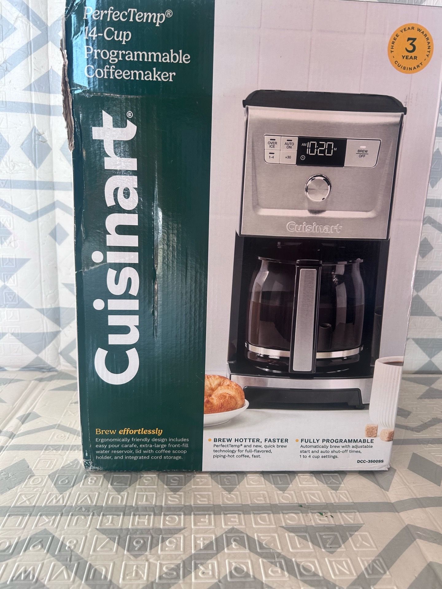 Cuisinart Pefect Temp 14cup Programmable CoffeeMaker