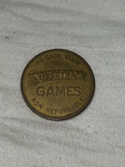 Houston, TX, No Cash Value Supertrack Games Non Refundable Token