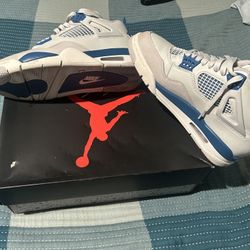 Military Blue Jordan 4 (2024) Size 7.5