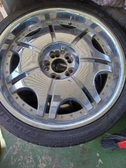 4 Rims With Tires Used