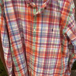 100% Authentic Polo Button Up Shirt 