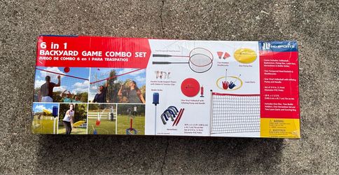 Volleyball backyard set