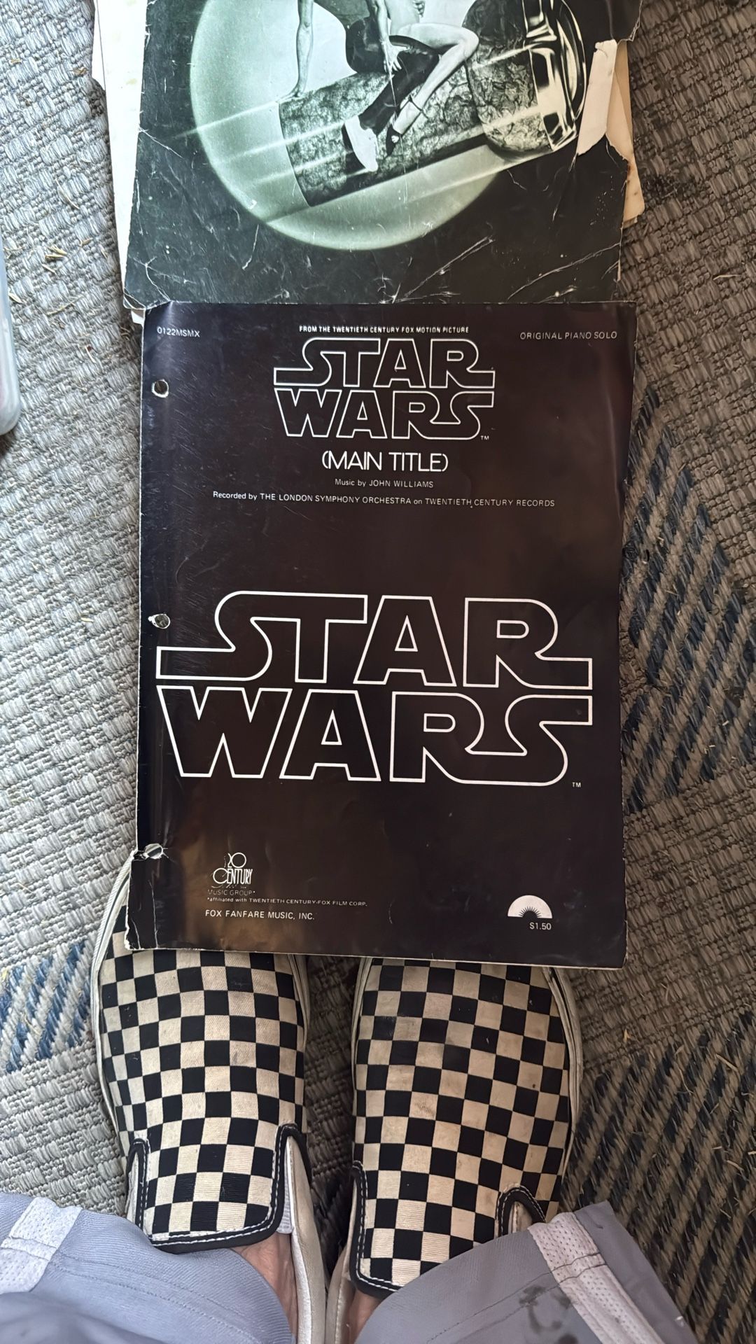 Star Wars Piano Sheet Music Vintage