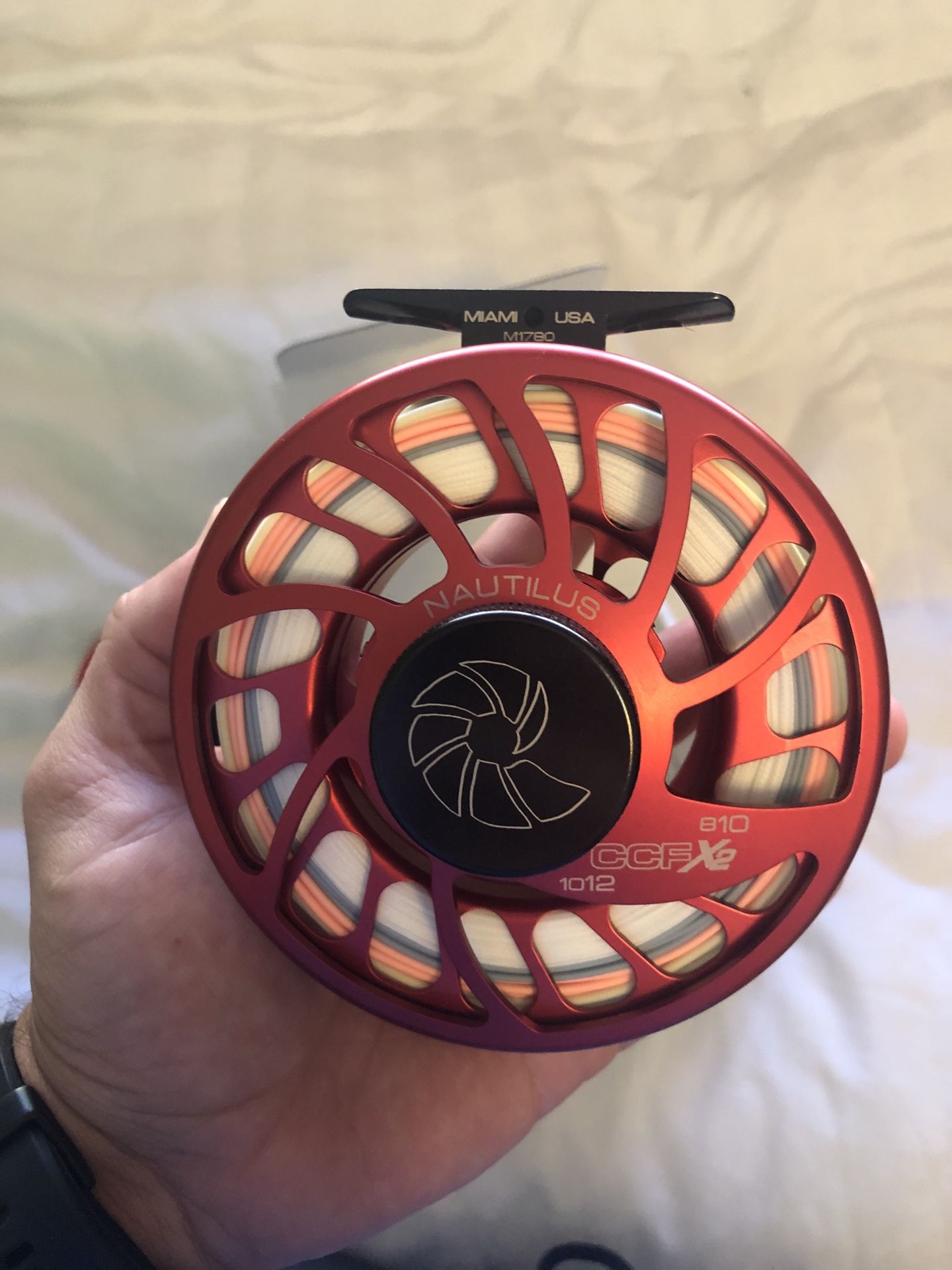 CUSTOM Nautilus CCF-X2 8/10 Fly Reel