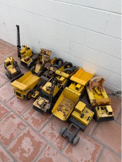 Vintage Used Tonka Truck Collectible Lot Of 11 And 1 REMCO.