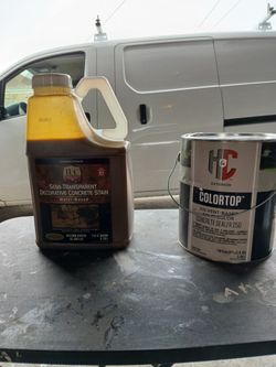 Decorative Concrete Stain, Colortop Concrete Sealer