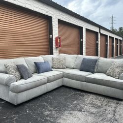 Gray Sectional Couch 