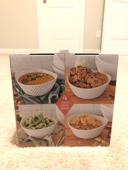 Porcelain 4 set Bowls