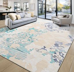 6*9 Washable Area Rug Brand New