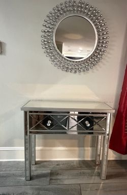 Entry table and fire place heater