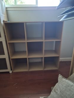 9 cubby bookcase