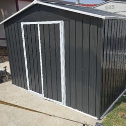 4x8 Metal Shed Like New