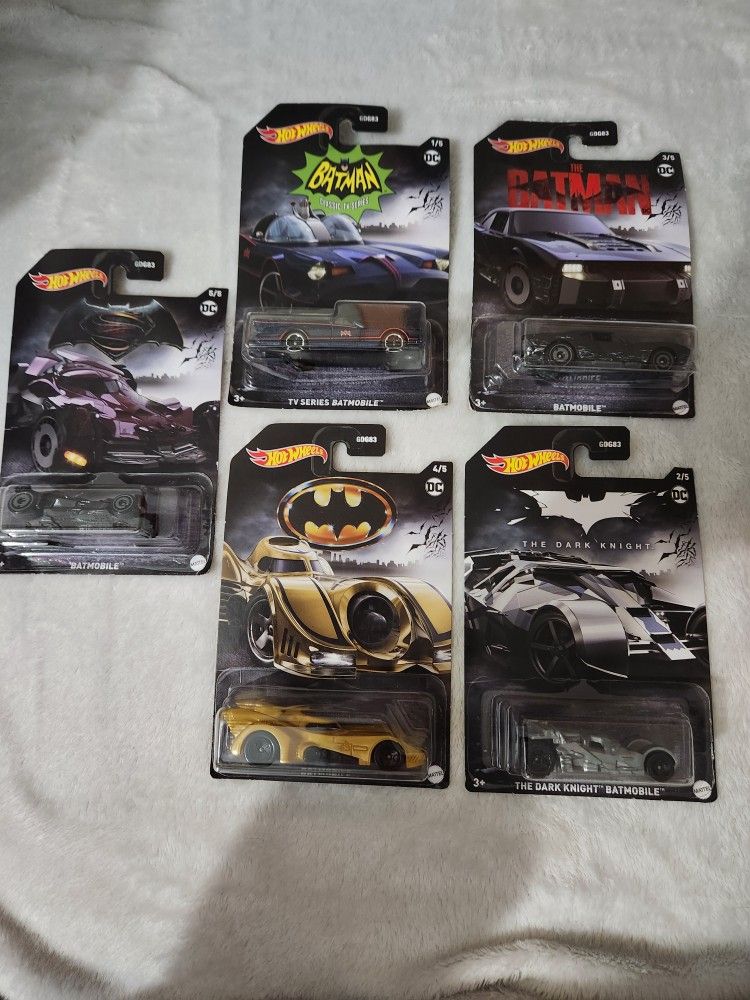 Batman hotwheels Lot
