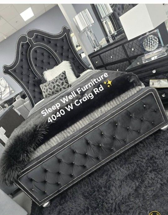 ✨️4pc Queen, King Bedroom ✨️ Furniture Sectionals, Dining Avail