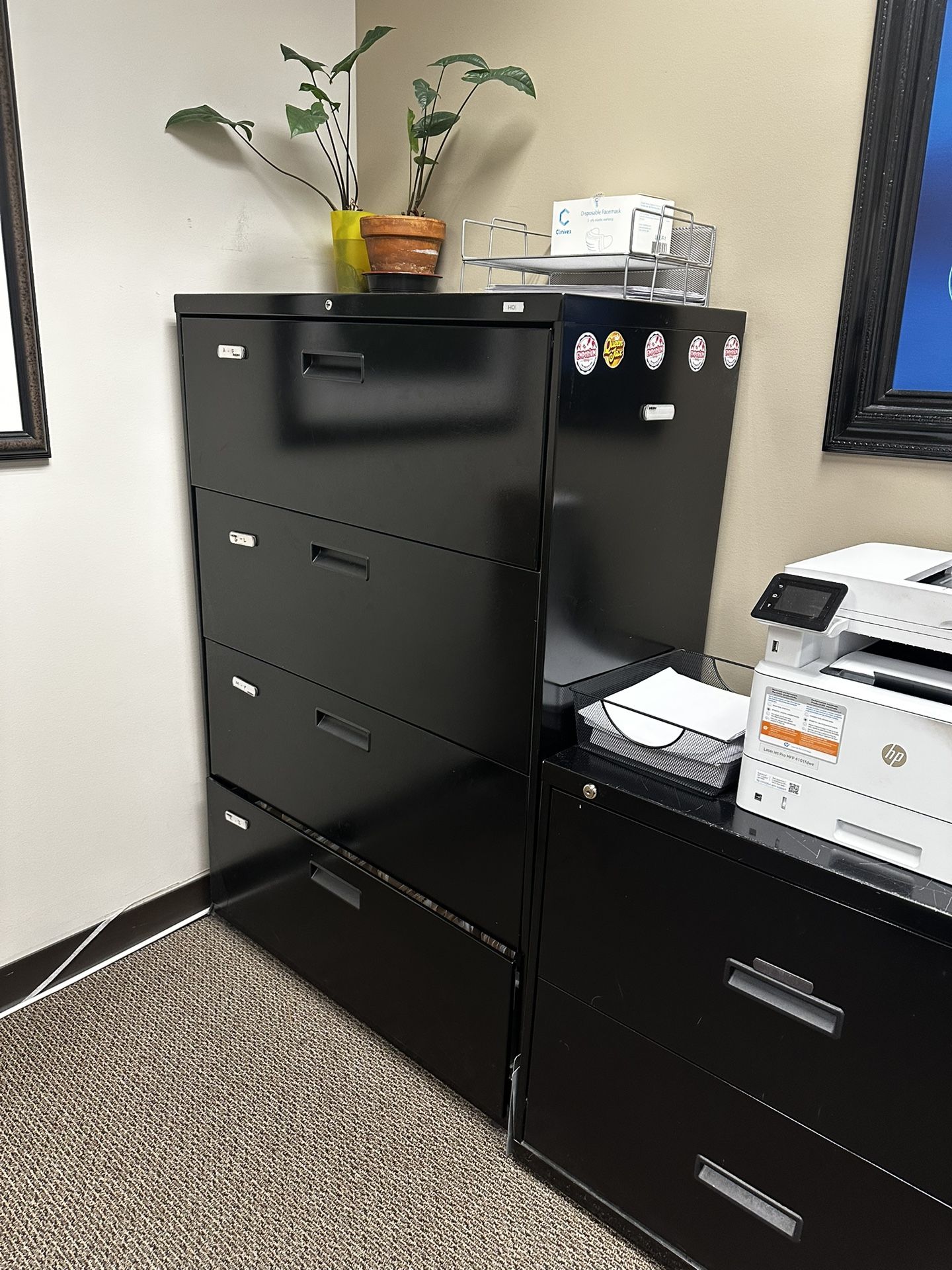 4 Drawer Metal Lateral File Cabinet