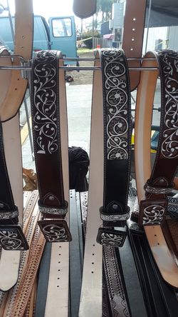 Leather belts